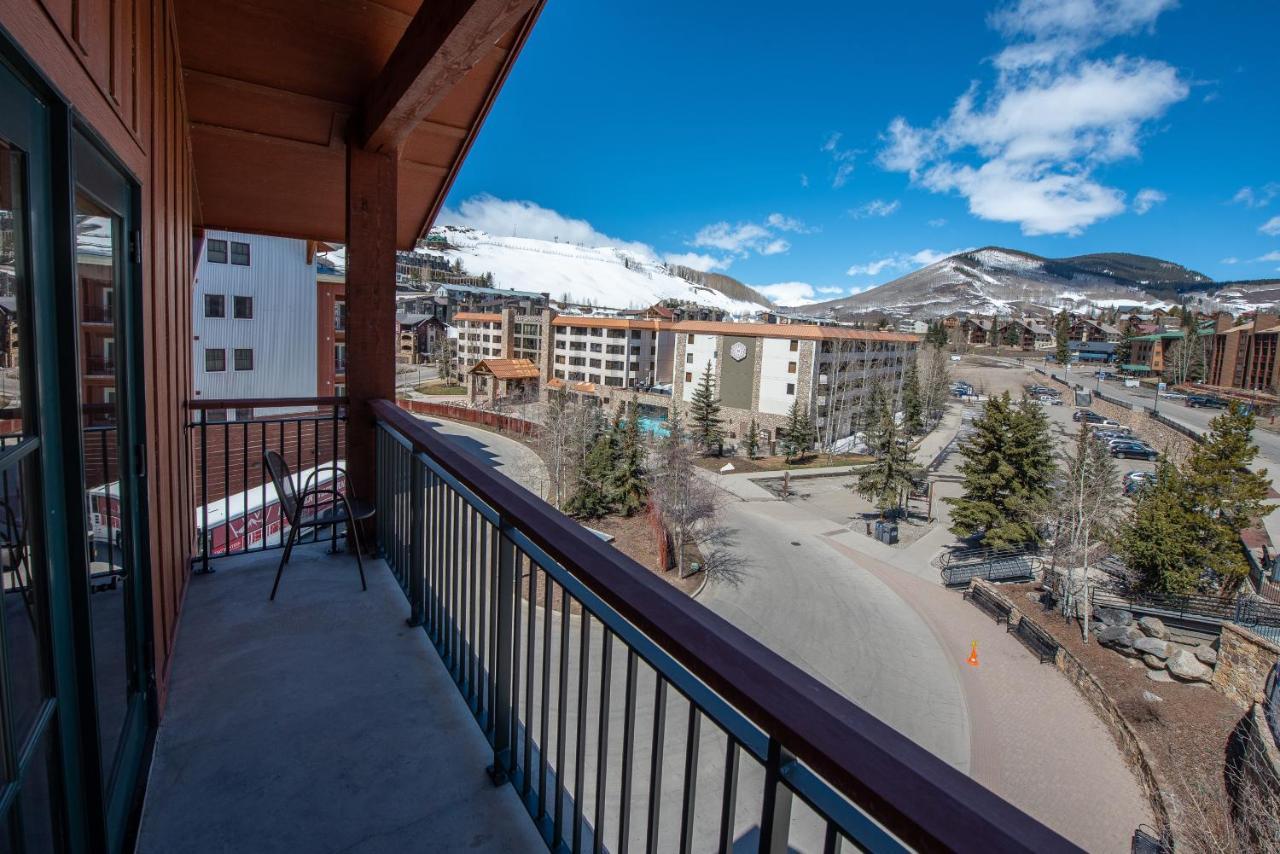 Two Bedroom Condo With Balcony Over Mountaineer Square - Just Steps From The Slopes! Condo Crested Butte Kültér fotó